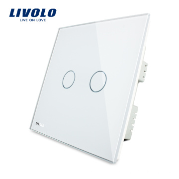 Livolo Home Automation 12V/24V Direct Current 2 gang Touch Switch VL-C302C-61